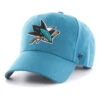 '47 BRAND San Jose Sharks 47 Brand NHL MVP Adjustable Hat -The Hockey Shop 47 brand hats san jose sharks 47 brand nhl mvp adjustable hat teal osfa 28965417975874