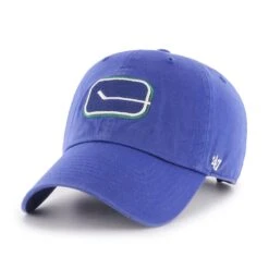 '47 BRAND Vancouver Canucks Stick Logo 47 Brand NHL Clean Up Adjustable Hat
