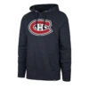 '47 BRAND Montreal Canadiens 47 Brand Imprint Headline Pullover Mens Hoodie -The Hockey Shop 47 brand hoodies montreal canadiens 47 brand imprint headline pullover mens hoodie navy l 28744133083202