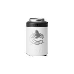 YETI Rambler Colster 2.0 - Vancouver Canucks -The Hockey Shop W Rambler 12oz can Colster White Front 4142 Canucks B