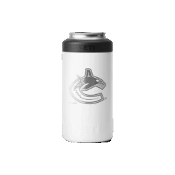 YETI Rambler Tall Colster - Vancouver Canucks -The Hockey Shop W Rambler 16oz Tall Colster White Front 4130 Canucks B