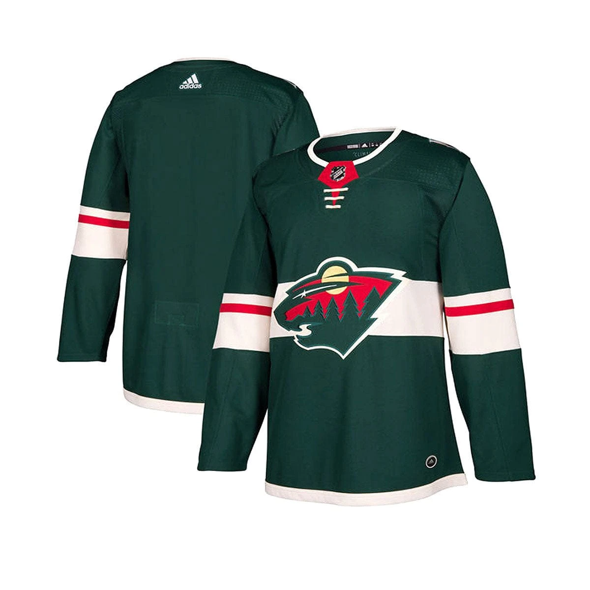 Minnesota Wild Home Adidas Authentic Senior Jersey 3 Minnesota Wild Home Adidas Authentic Senior Jersey