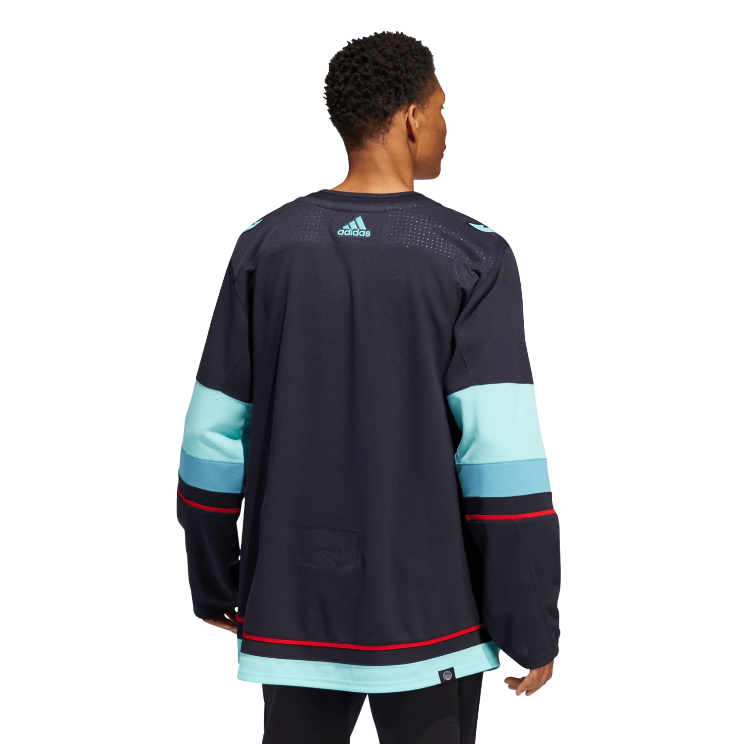 Seattle Kraken Home Adidas PrimeGreen Senior Jersey 7 Seattle Kraken Home Adidas PrimeGreen Senior Jersey - Image 5