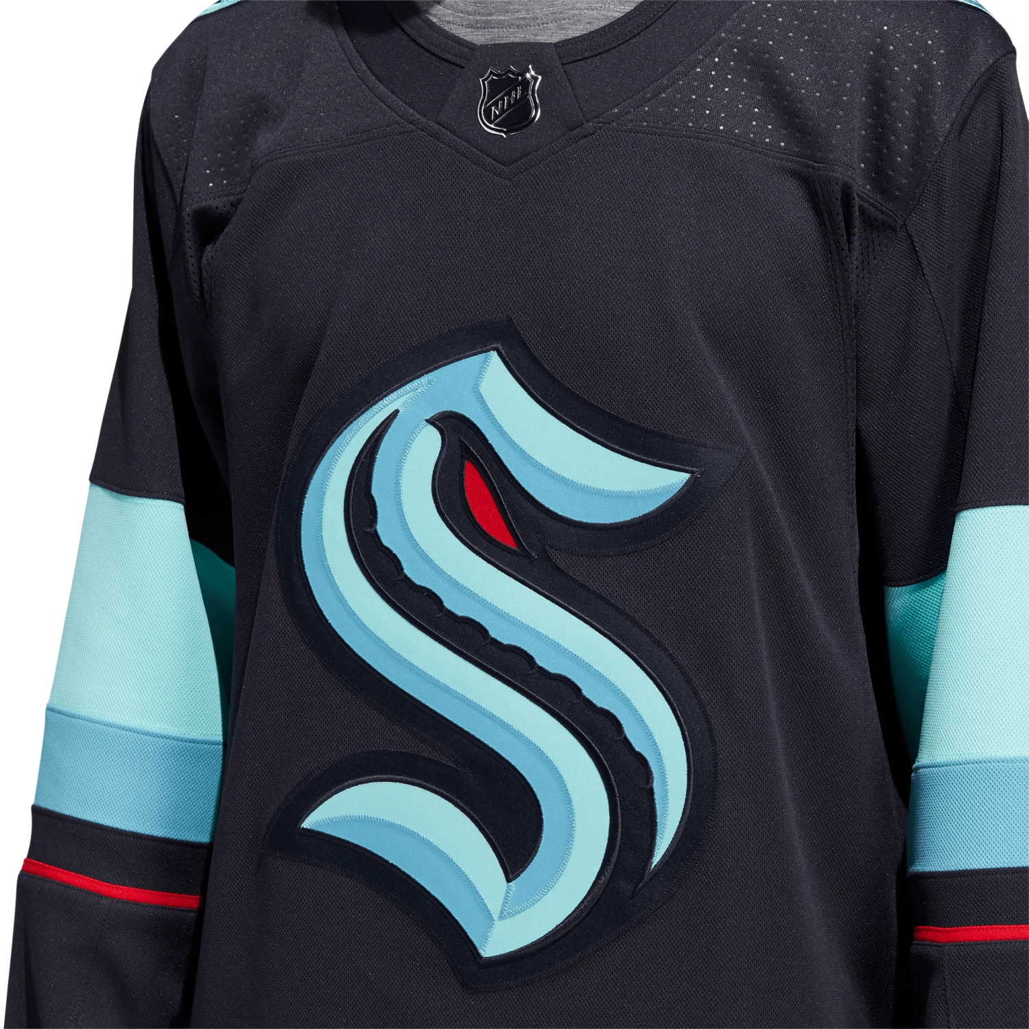 Seattle Kraken Home Adidas PrimeGreen Senior Jersey 8 Seattle Kraken Home Adidas PrimeGreen Senior Jersey - Image 6