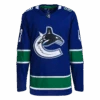 Vancouver Canucks Home Adidas PrimeGreen Senior Jersey - Quinn Hughes