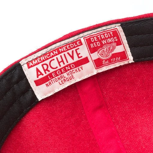 Detroit Red Wings - American Needle NHL Vintage Archived Legend Adjustable Hat 5 Detroit Red Wings - American Needle NHL Vintage Archived Legend Adjustable Hat - Image 3