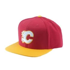 Calgary Flames American Needle NHL Vintage Wool Replica Snapback Hat