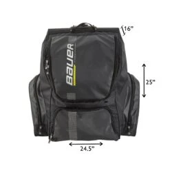 Bauer Elite Junior Backpack Wheeled Hockey Bag -The Hockey Shop bauer backpack hockey bags bauer elite junior backpack wheeled hockey bag black jr 28989056450626