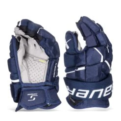 Bauer Supreme Mach Senior Hockey Gloves 25 Bauer Supreme Mach Senior Hockey Gloves -The Hockey Shop bauer gloves bauer supreme mach senior hockey gloves navy 14 30597298618434