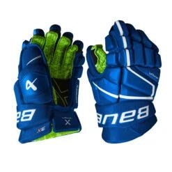 Bauer Vapor 3X Junior Hockey Gloves -The Hockey Shop bauer gloves bauer vapor 3x junior hockey gloves blue 10 29359205744706