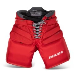 Bauer Elite Senior Goalie Pants S21 -The Hockey Shop bauer goalie pants bauer elite senior goalie pants red s 30201775620162