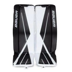 Bauer Supreme 3S Intermediate Goalie Leg Pads -The Hockey Shop bauer leg pads bauer supreme 3s intermediate goalie leg pads white black l 32 28744279523394