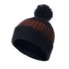 Bauer Rib Stripe Pom Knit Toque -The Hockey Shop bauer toques bauer rib stripe pom knit toque navy orange osfa 28759337631810