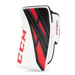 CCM Extreme Flex 4 Pro Senior Goalie Blocker -The Hockey Shop ccm blockers ccm extreme flex 4 pro senior goalie blocker white black red regular 28741225283650