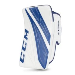 CCM Extreme Flex 4 Pro Senior Goalie Blocker -The Hockey Shop ccm blockers ccm extreme flex 4 pro senior goalie blocker white white blue regular 28741225414722