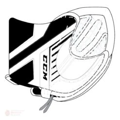 CCM Axis A1.5 Junior Goalie Catcher -The Hockey Shop ccm catchers ccm axis a1 5 junior goalie catcher white white black black regular 28743511801922