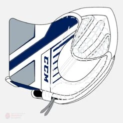CCM Axis A1.9 Intermediate Goalie Catcher -The Hockey Shop ccm catchers ccm axis a1 9 intermediate goalie catcher white white navy silver regular 14023704346690