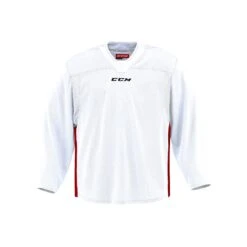 CCM 6000 Intermediate Goalie Practice Jersey -The Hockey Shop ccm practice jerseys ccm 6000 intermediate goalie practice jersey white red goal cut 28759071850562