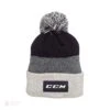 CCM Team Fleece Pom Knit 2.0 Youth Toque -The Hockey Shop ccm toques ccm team fleece pom knit 2 0 youth toque black yth 28744395849794