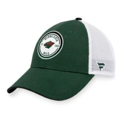 Minnesota Wild Fanatics Iconic Gradient Structured Trucker Hat