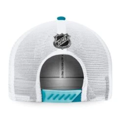 San Jose Sharks Fanatics Authentic Pro Draft Structured Trucker Hat -The Hockey Shop fanatics hats san jose sharks fanatics authentic pro draft structured trucker hat osfa 29395914489922