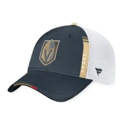 Vegas Golden Knights Fanatics Authentic Pro Draft Structured Trucker Hat