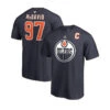 Edmonton Oilers Fanatics Authentic Name & Number Mens Shirt - Connor McDavid