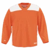 GameWear GW6500 ProLite Series Senior Hockey Practice Jersey - Orange / White