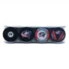 Columbus Blue Jackets Inglasco NHL Logo Hockey Puck (4 Pack)