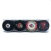 Ottawa Senators Inglasco NHL Logo Hockey Puck (4 Pack)