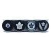 Toronto Maple Leafs Inglasco NHL Logo Hockey Puck (4 Pack) -The Hockey Shop inglasco memorabilia toronto maple leafs inglasco nhl logo hockey puck 4 pack black 29036637159490