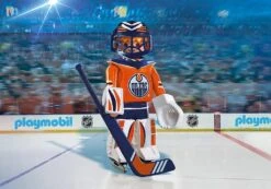 Playmobil NHL Hockey Goalie - Edmonton Oilers -The Hockey Shop playmobile toys games playmobil nhl hockey goalie edmonton oilers oilers 30423261347906