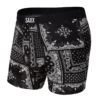 Saxx Vibe Boxers - Black Bandana Republic -The Hockey Shop saxx underwear saxx vibe boxers black bandana republic black s 29811040256066