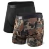 Saxx Vibe Boxers - Black / Camo (2 Pack) -The Hockey Shop saxx underwear saxx vibe boxers black camo 2 pack black camo s 29811039699010
