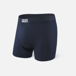 Saxx Vibe Boxers - Black / Grey / Blue (3 Pack) -The Hockey Shop saxx underwear saxx vibe boxers black grey blue 3 pack 30367776342082