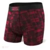 Saxx Vibe Boxers - Red Plaid -The Hockey Shop saxx underwear saxx vibe boxers red plaid xl 28744438448194
