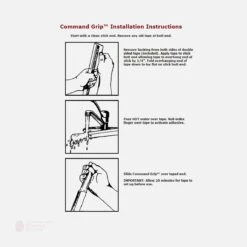 Tacki-Mac Command Tape Grip - Ribbed -The Hockey Shop tacki mac butt end grips tacki mac command tape grip ribbed 4564889305154