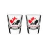 Hockey Canada Sports Vault NHL Logo Shot Glass Set - 2 Pack