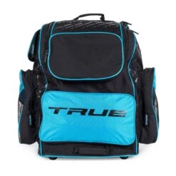 TRUE Senior Backpack Wheel Hockey Bag -The Hockey Shop true backpack hockey bags true senior backpack wheel hockey bag black blue sr 28741106204738