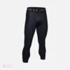 Under Armour HeatGear Mens ¾ Compression Pants -The Hockey Shop under armour pants under armour heatgear mens compression pants black m 14611550961730
