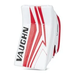 Vaughn Velocity V9 Intermediate Goalie Blocker -The Hockey Shop vaughn blockers vaughn velocity v9 intermediate goalie blocker white red regular 28741237342274