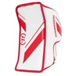 Warrior Ritual G4 Youth Goalie Blocker -The Hockey Shop warrior blockers warrior ritual g4 youth goalie blocker white red regular 30364627796034
