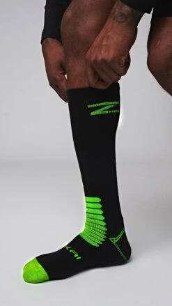 Zenkai Compression Lace Bite Skate Sock -The Hockey Shop zenkai socks zenkai compression lace bite skate sock 4997011767362